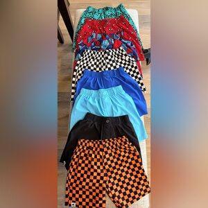 George Hats Boys Walk Shorts Bundle (8) Size 5-6 Made in USA Summer Style